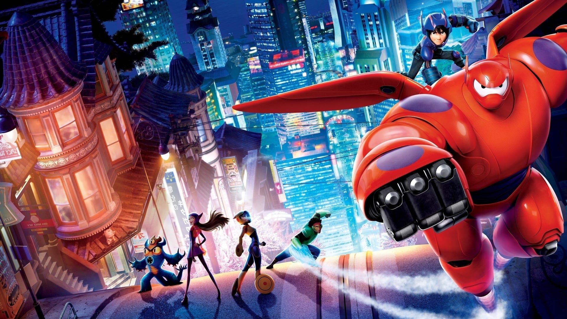 انیمه  Big Hero 6 2014 با زیرنویس چسبیده